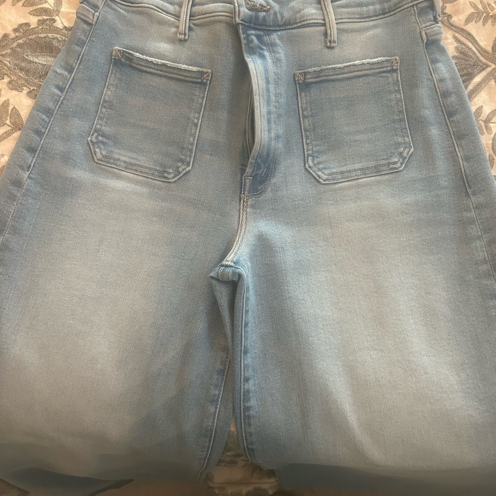 MOTHER High Rise Light Blue Women's Jeans